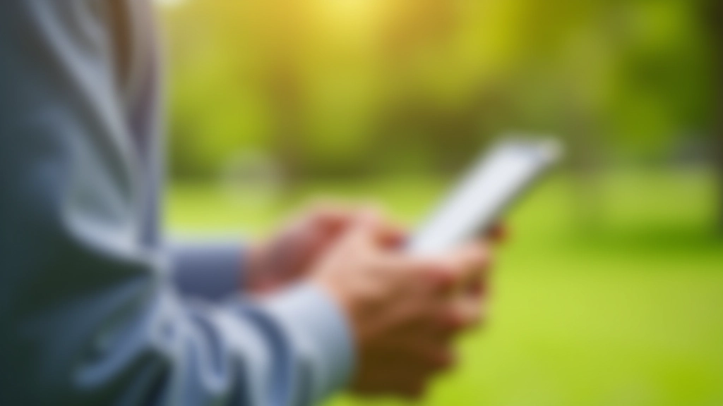 Umirovljenik koristi aplikaciju na svom pametnom telefonu